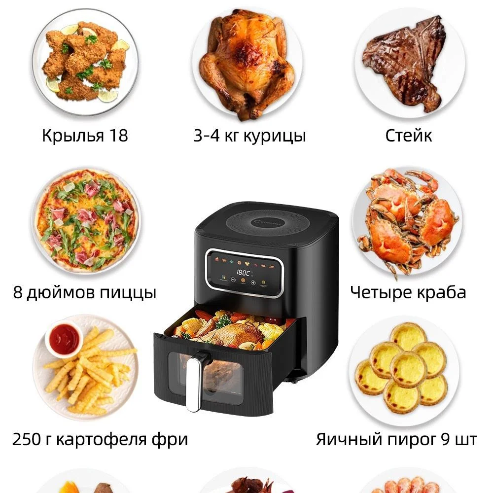 

Non Toxic Portable Home 12 Liter Hot Smart Electric Mechanical Glass Microwave Oven Machine 12L Air Fryer