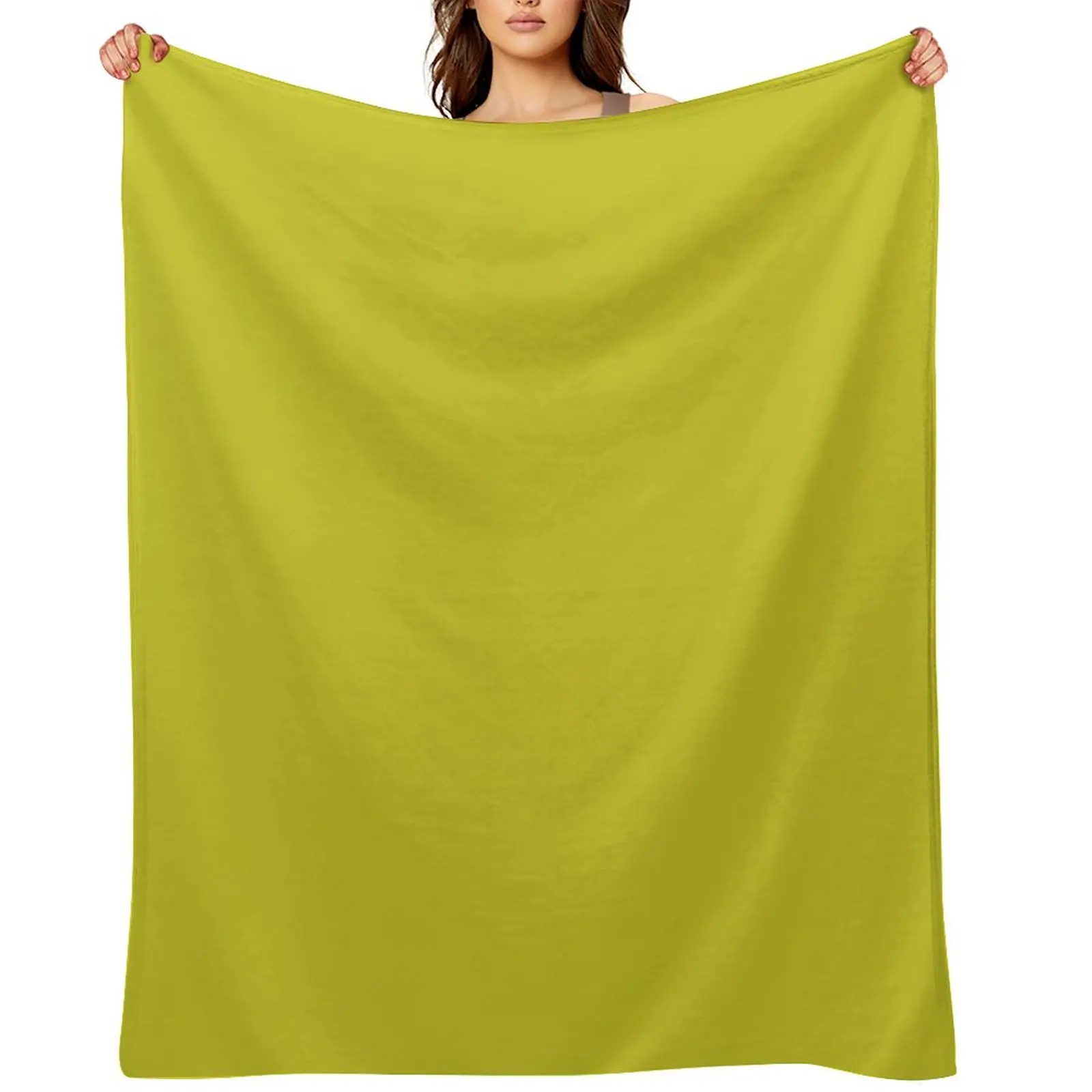 

Solid Chartreuse Throw Blanket Giant Sofa Large Plaid on the sofa Extra Large Throw Blankets