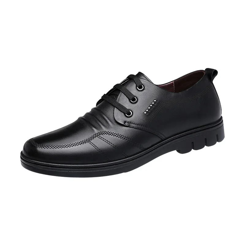 Zapatos de vestir de cuero para hombre, mocasín Oxford informal, sin cordones, con purpurina, punta estrecha