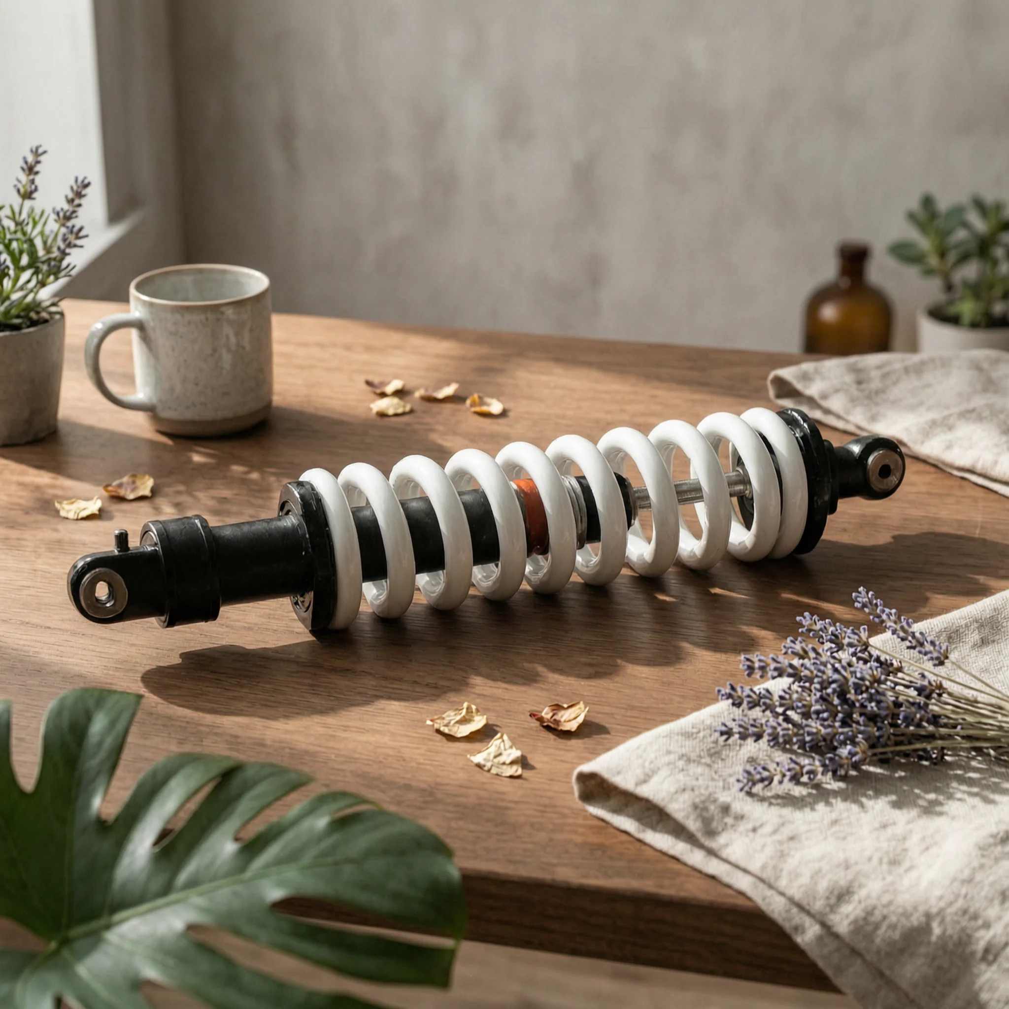 Motorcycle Shock Absorber Adjustable Coilover Shock Absorber Coil-over Damping System Damper High-Load Long-Lasting
