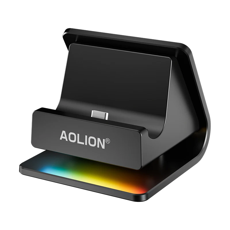 

For Nintendo Switch2 Charging Stand Fast Charging Adjustable RGB NS2 Gaming Console Dock