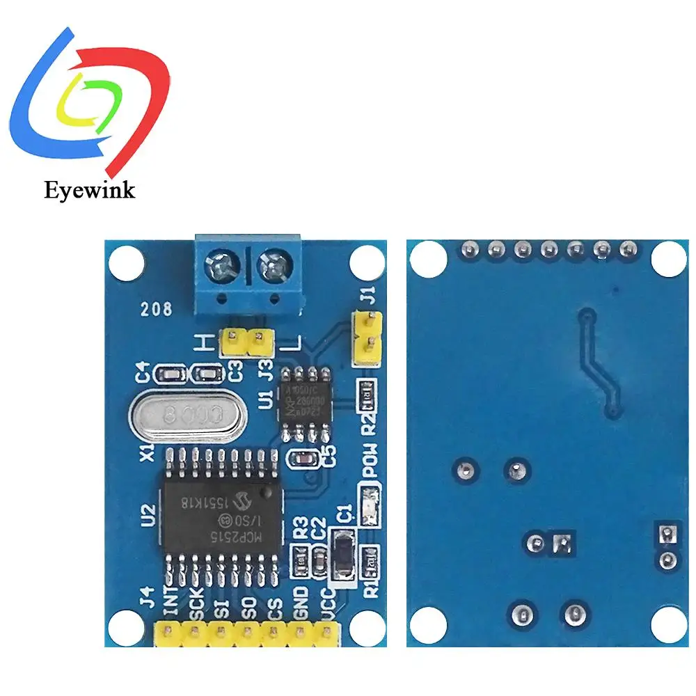 MCP2515 CAN Bus Module TJA1050 Receiver SPI For 51 For arduino Diy Kit MCU ARM controller
