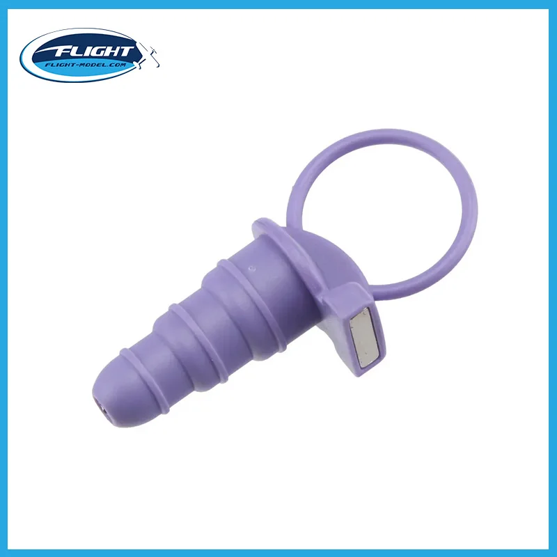 FLT 1205P Silicone Exhaust Pipe Stopper Magnetic Pull Ring Plug For Nitro Gas RC Airplane Car Engine Muffler RC Hobby Accessorie