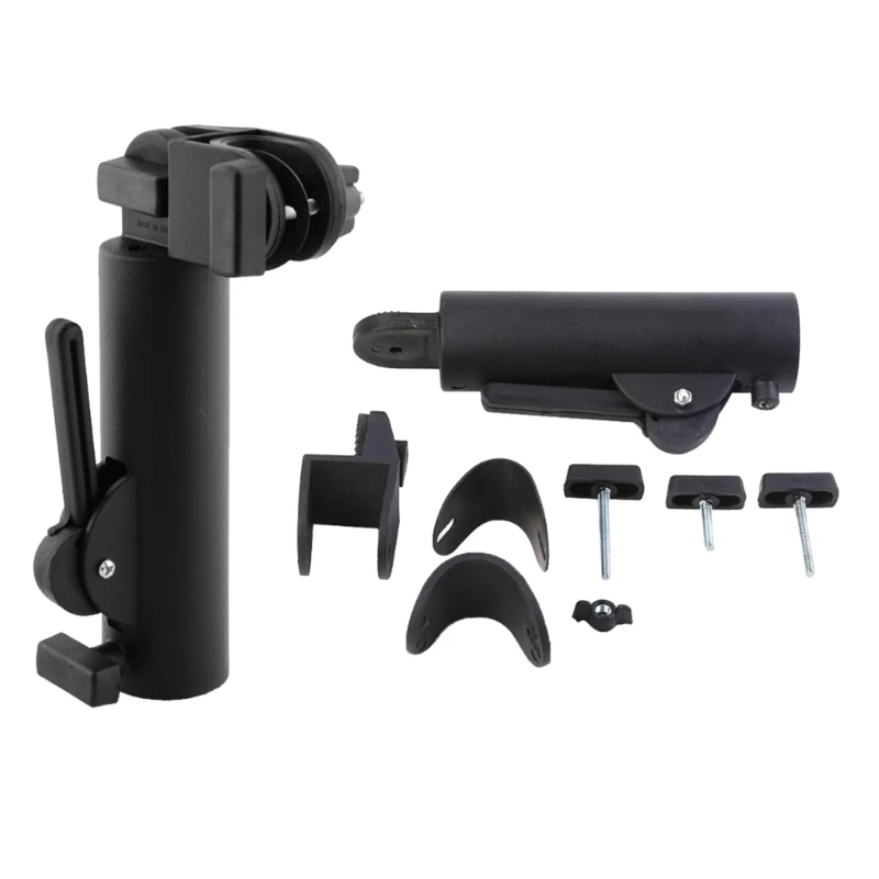 Golf Push Cart Adjustable Umbrella Clip Mounting Bracket for Stroller Wheelchair