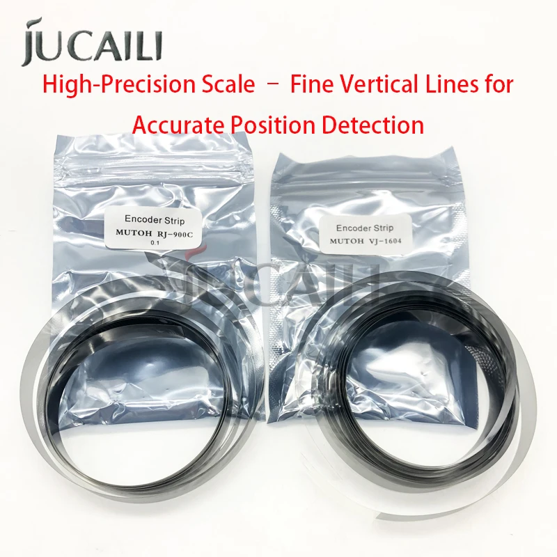 JUCAILI Inkjet Printer Encoder Strip – for Mutoh RJ-900/901/900C/VJ-1604/1618/1638/1204e – Raster Film Tape