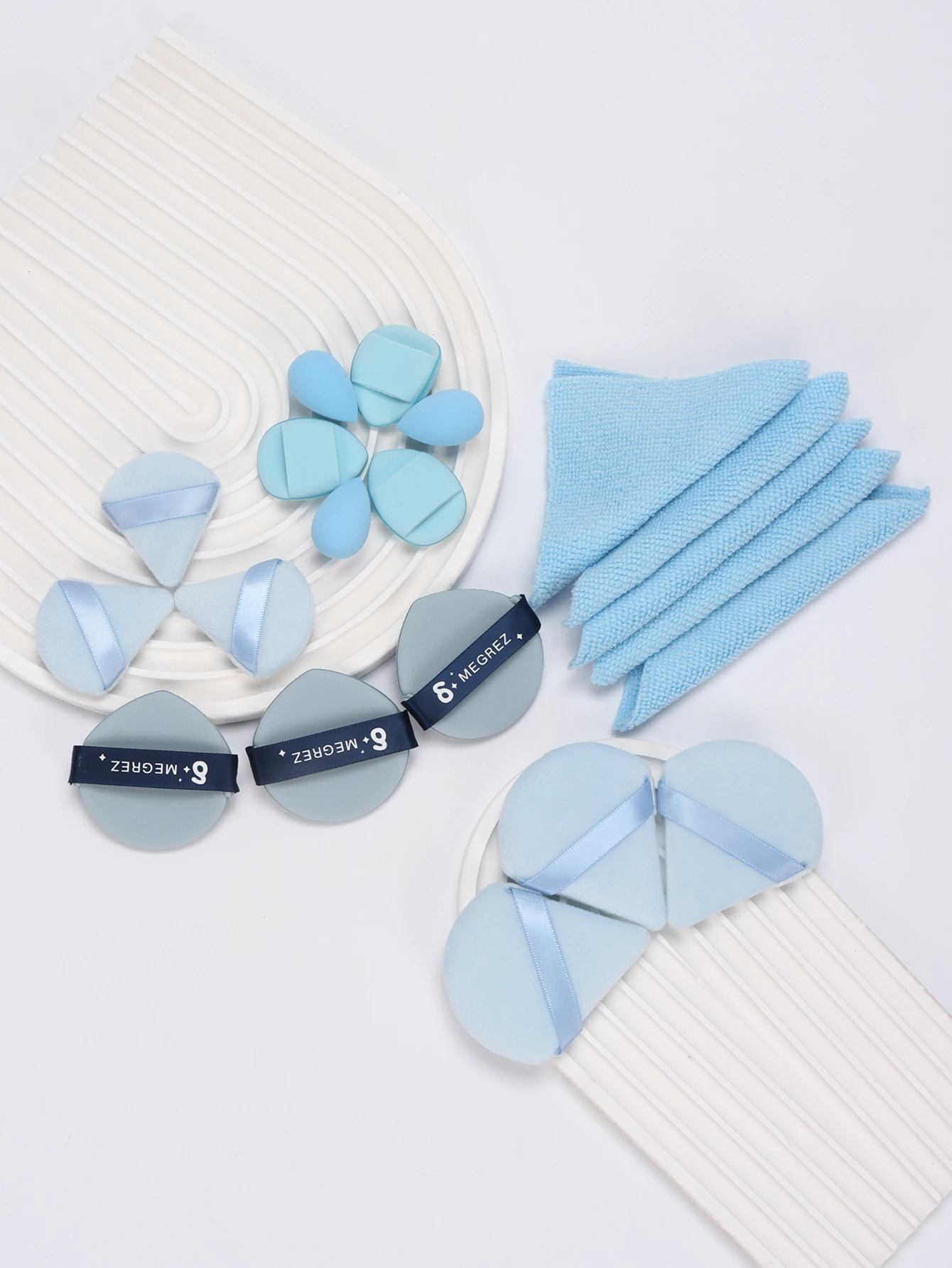 35 Pieces Makeup Remover Pad, Double-Purpose Makeup Sponge with Water, Dry and Wet Foundation, Suitable for All Skin Types