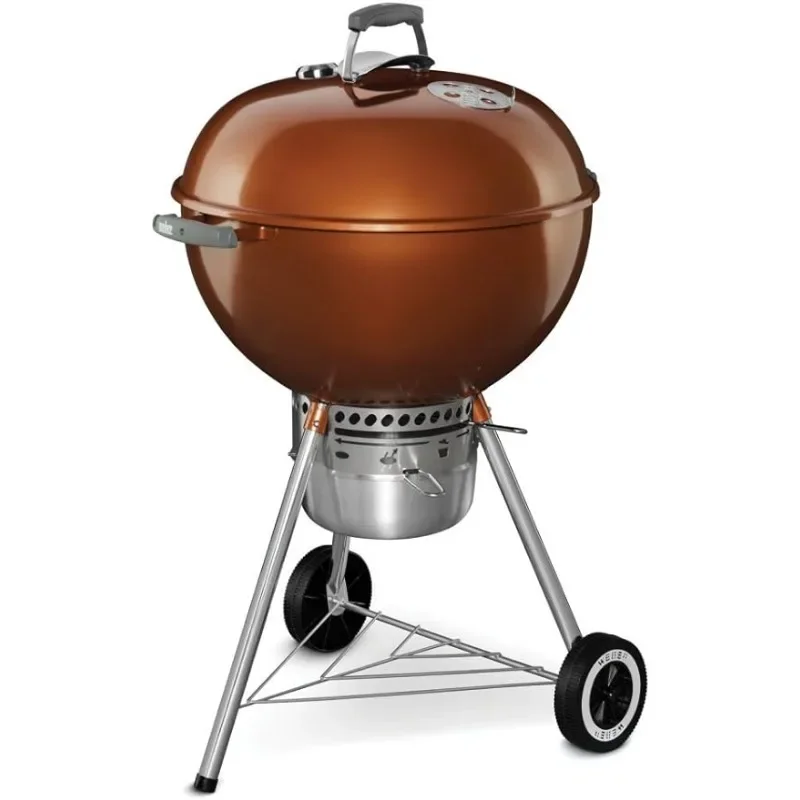 Weber Original Kettle Premium Charcoal Grill, 22-Inch, Copper