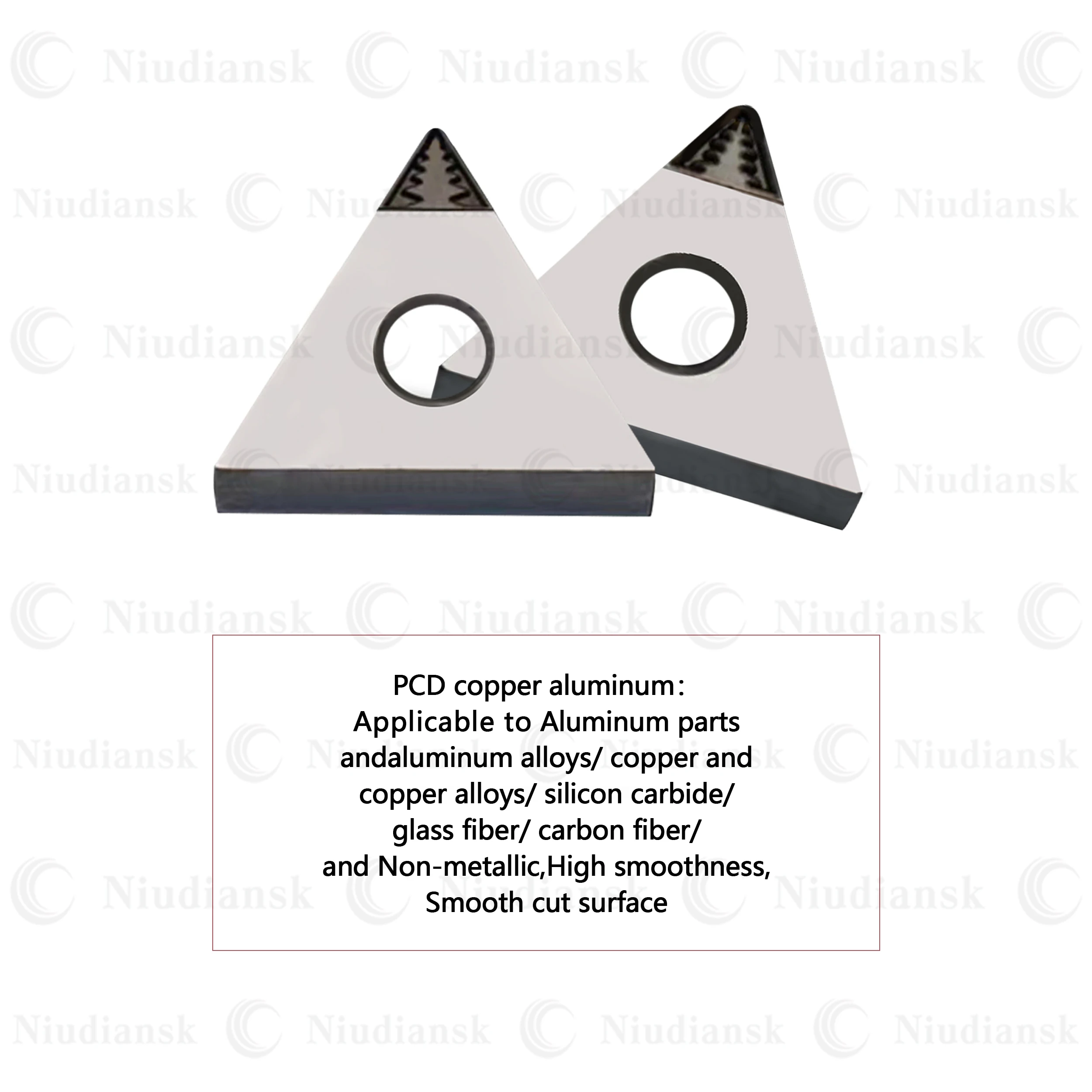 Diamond PCD Aluminum Copper Special Triangular Blade JG Groove Type TNMG160402 TNMG160404 TNMG160408 JG PCD CNC Lathe Tool Blade