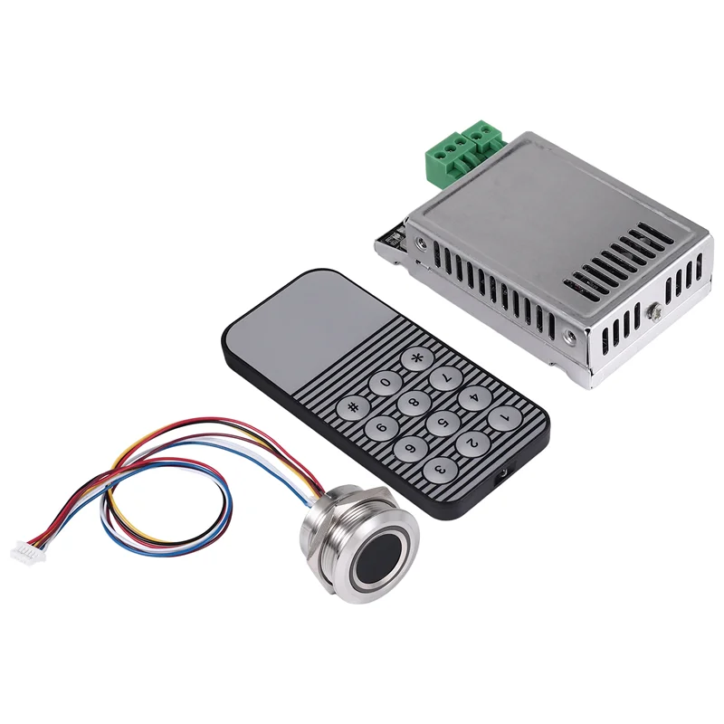 A45U K216 Fingerprint Control Board+R503 Fingerprint Module Two-Color Ring Indicator Light Access Control