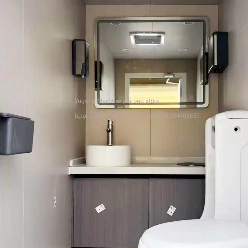 Luxury Mobile Restroom Trailer Portable Restroom Trailer with Shower – Premium Mobile Toilet for Outdoor Events