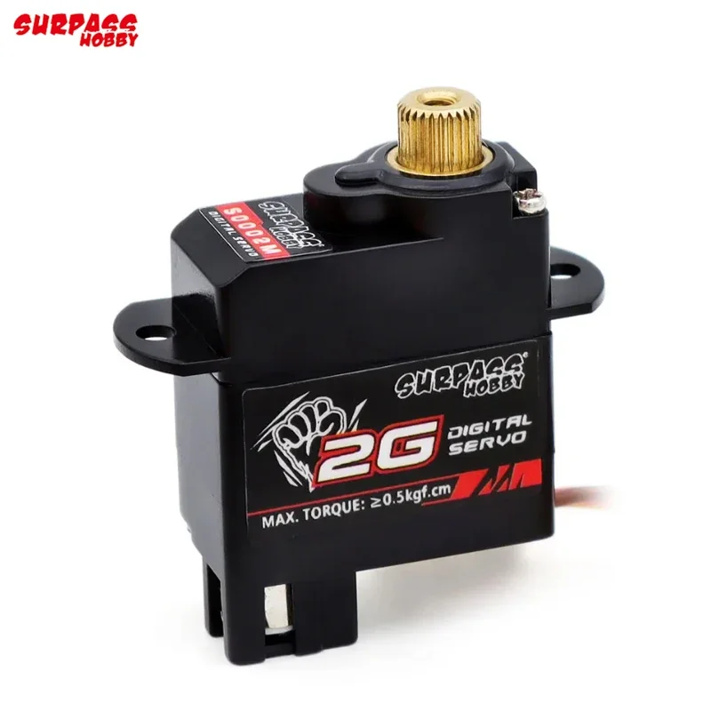 SURPASS HOBBY S0002M RC Servo 2g Metal Tooth Digital Steering Gear for Rc Drone Airplane Car Boat Robot Model Accesorries