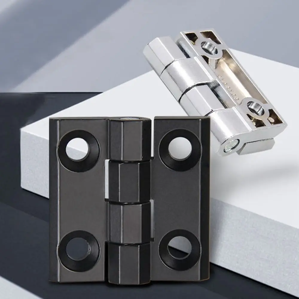 40/50/60mm Square Folding Hinge Zinc Alloy Square Surface Mounted Distribution Cabinet Hinge Folding Industrial Power