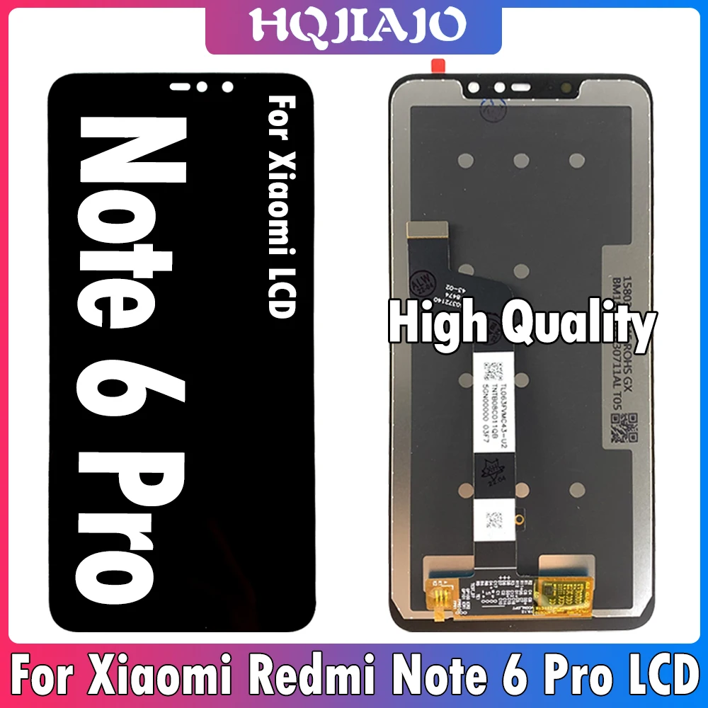 استبدال شاشة LCD لجهاز Redmi Note 6 Pro: دليل شامل لاختيار القطعة المثالية