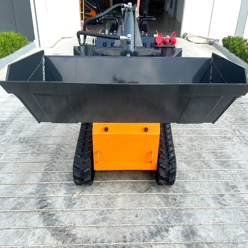 

Customized EPA CE Small Cheap Skid Steer diesel Loader Bucket Mini Tracked skid steer loader