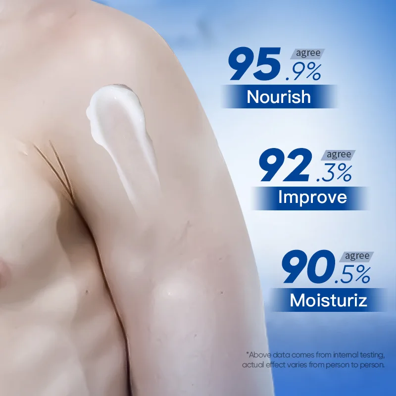 لوشن الجسم للرجال، مرطب ومرطب ومشرق للترطيب اليومي