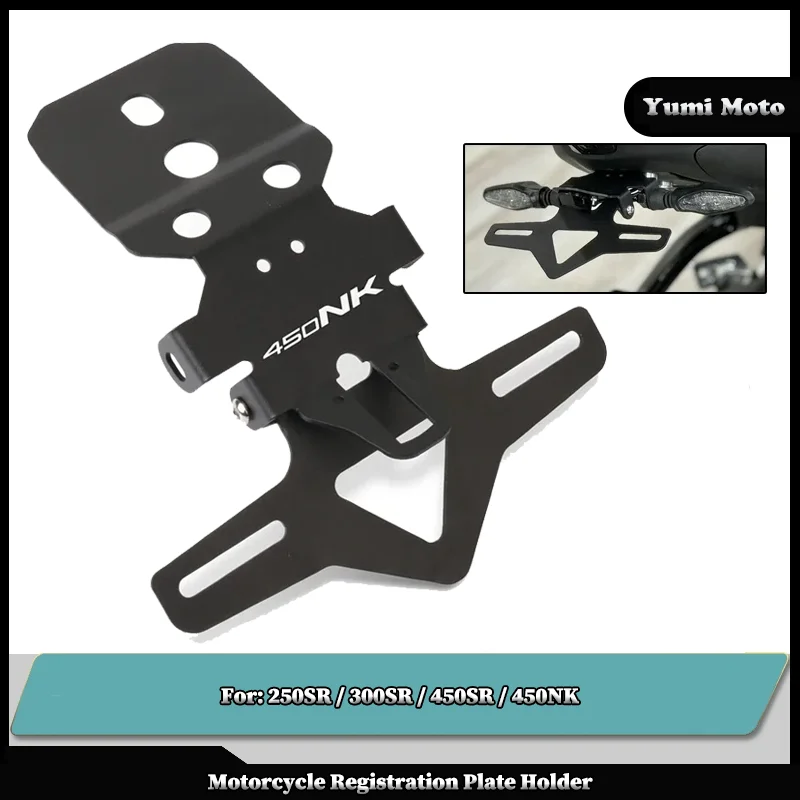 

Motorcycle License Plate Holder Fender Eliminator Short Tail For CFMOTO 250SR 300SR 450SR 450NK 250 300 450 SR NK