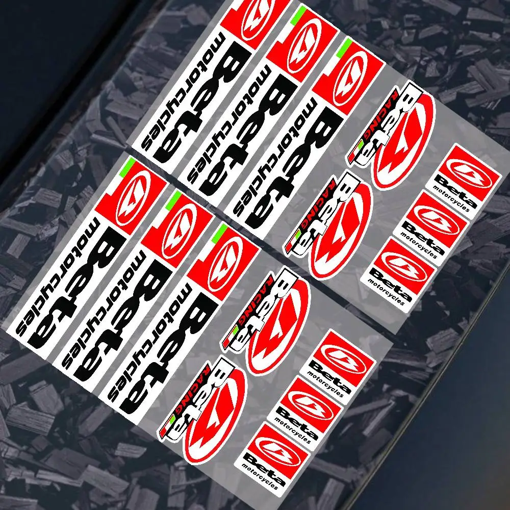 1PC Bike Motorcycle Car Locomotive Reflective Laser Sticker Styling Vinyl Decal Stickers Decoration FOR B-BETA