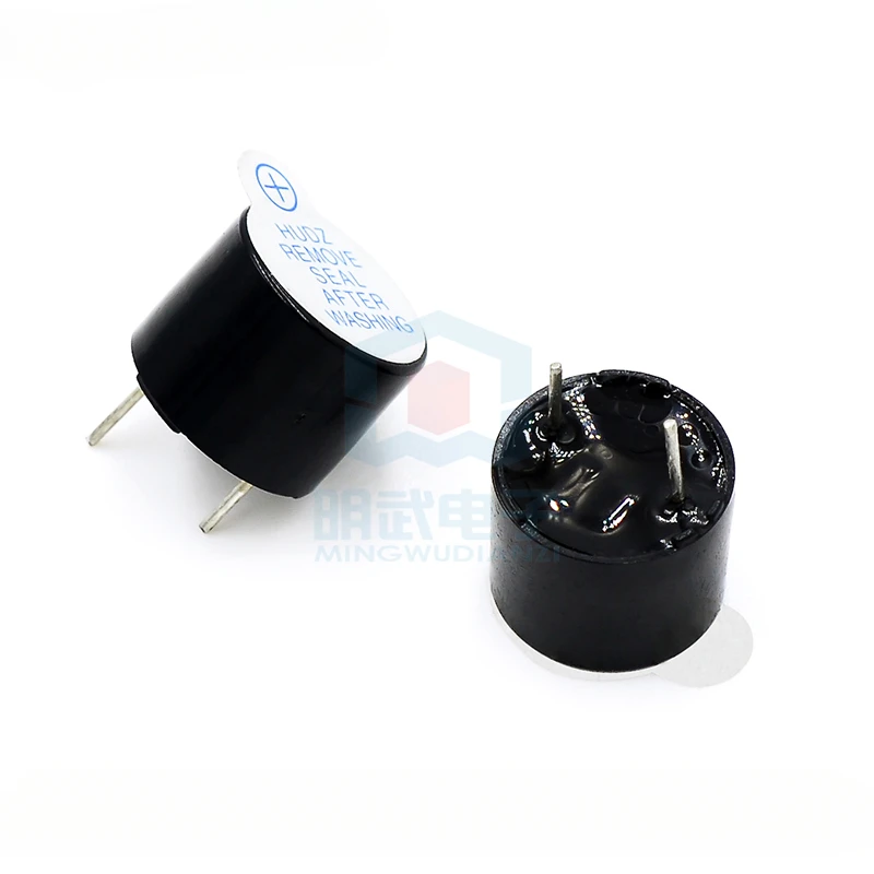 5V Active Buzzer Electromagnetic Type 9.5MM High 5V Buzzer Split SOT Plastic Tube Long Sound