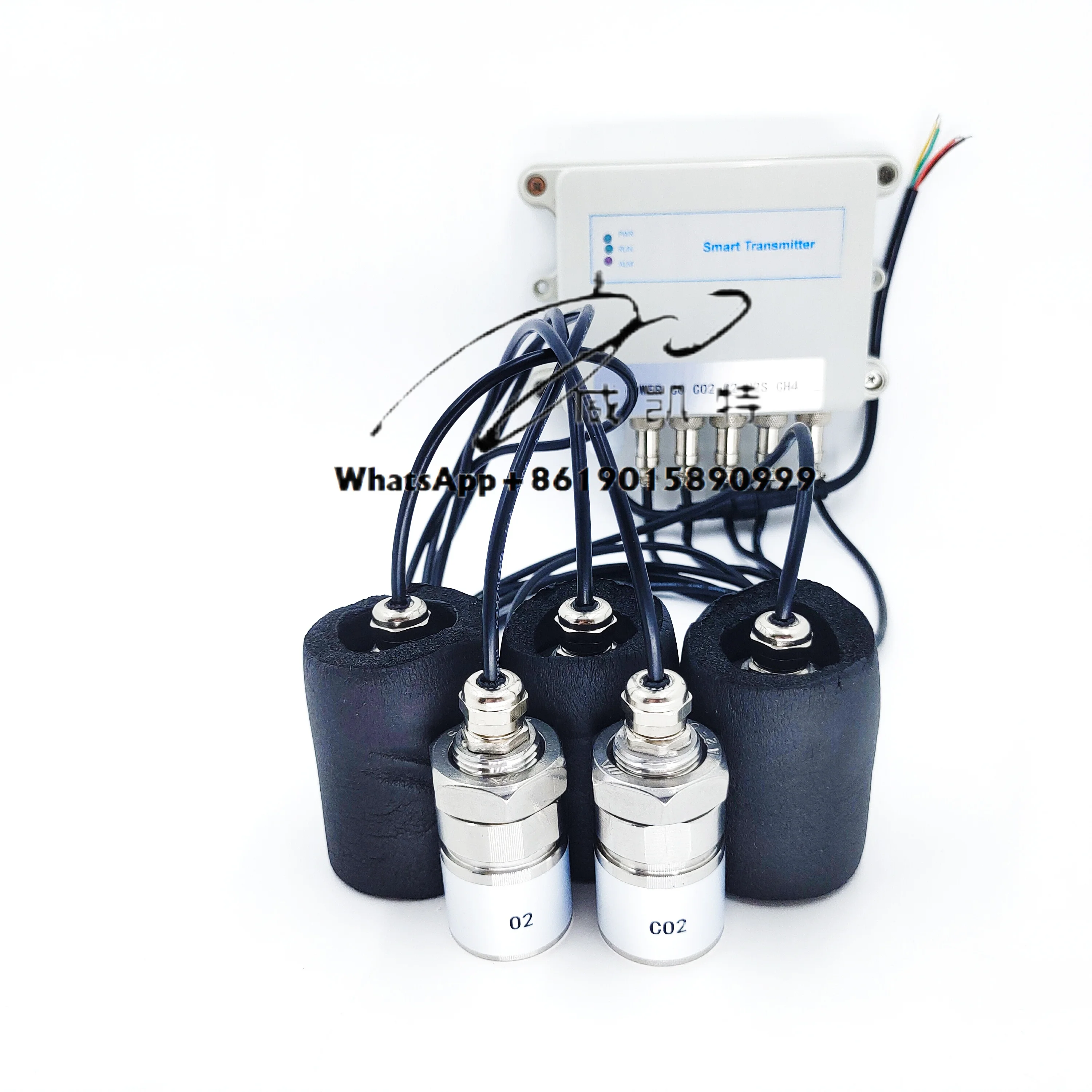 CE LORA LORAWAN GPRS 4G WIFI RAS485 Modul Detektor Gas Baja Tahan Karat Terpasang Di Dinding Nh3