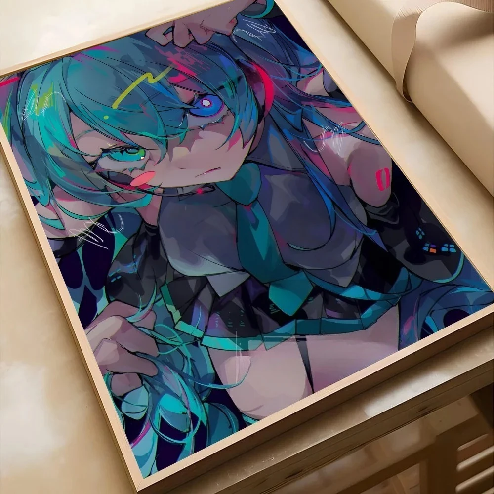 Poster Kertas Virtual Idol H-H - Home Decor Outside ulasan dan harga