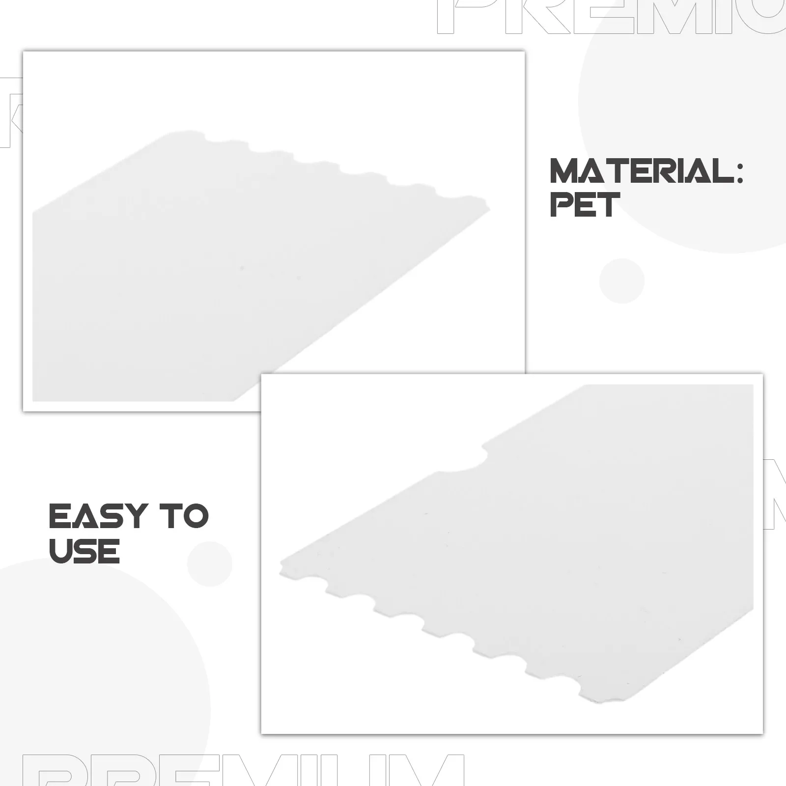 Sublimation Ticket Blanks Dual-Sided Pet Plastic Concert Tickets Heat Transfer DIY Printing Sturdy Water-Resistant Event Cards view 5