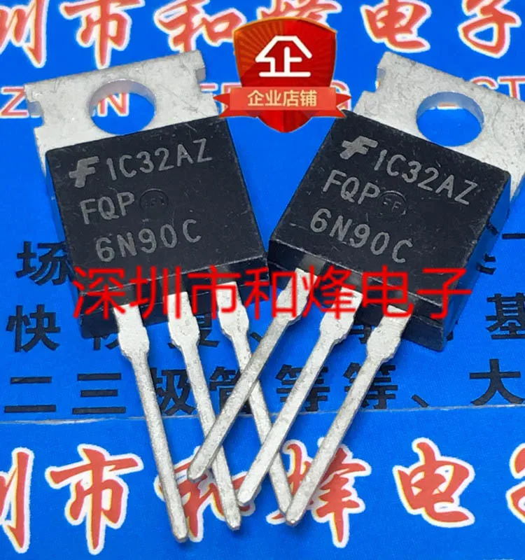 

20PCS/LOT FQP6N90C TO-220 900V 6A Datasheet - Electronic Component for Professional Use