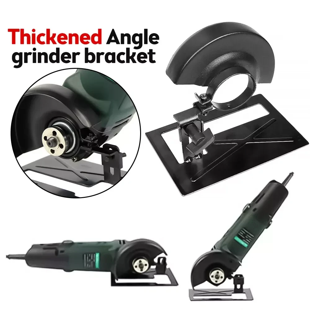 Universal Angle Grinder Bracket Adjustable Metal Angle Grinder Bracket Saw Rack Base Sliding Angle Bracket DIY Woodwoking Tool