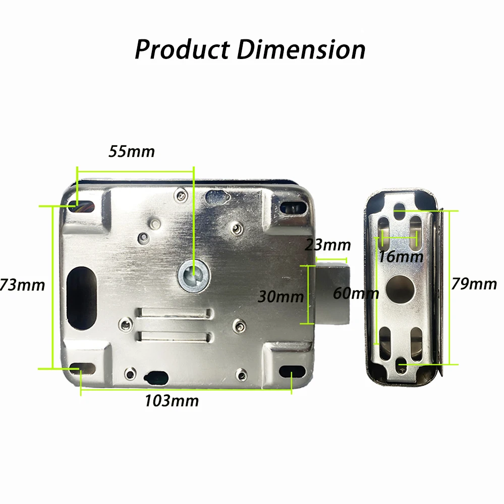 Smart Wifi Door Lock 12V Electric Gate Opener Ewelink App Unlock Optional Wireless Remote Control Exit Switch