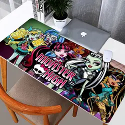 Cartoon Monster High Mauspad Mauspad Schreibtisch Mauspad niedlich HD Schreibtisch Pad erweitert Gaming Tastatur Matten Gamer Mauspad 90x40