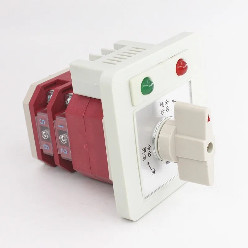 LW12-16XZDH04-3N Pre-opening and closing switching control of self-resetting universal transfer switch with lamp