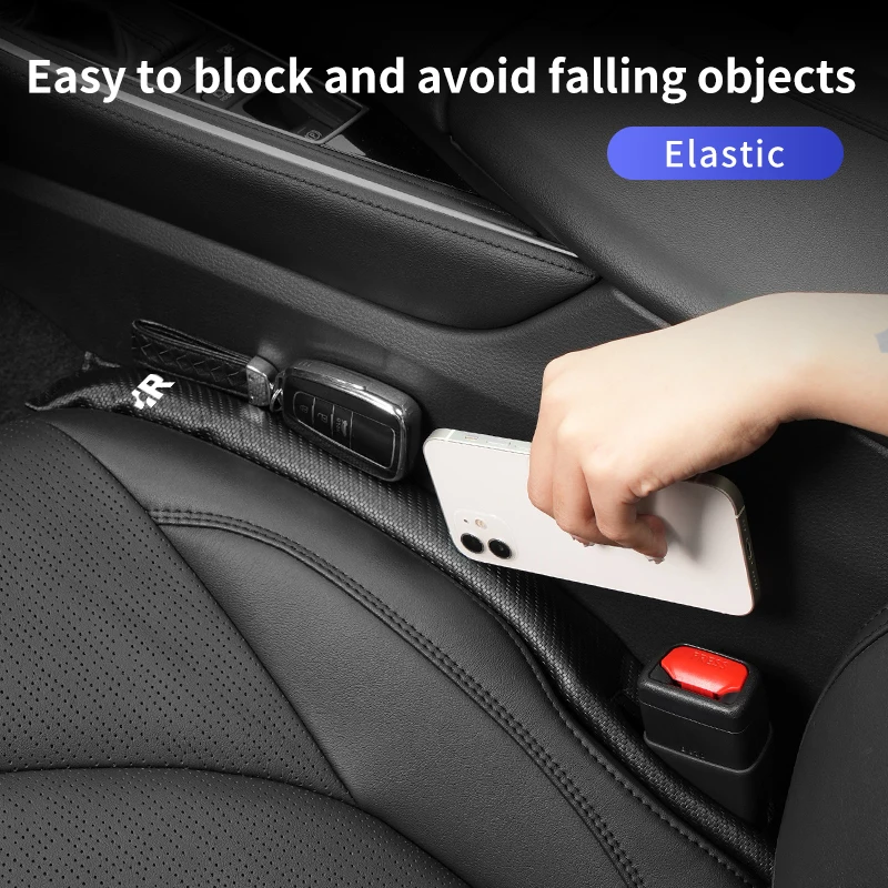 Car Seat Gap Filler Filler Shims Avoid Falling Objects For VW R Tiguan CC Jetta Polo Golf Passat Scirocco T-ROC Touareg