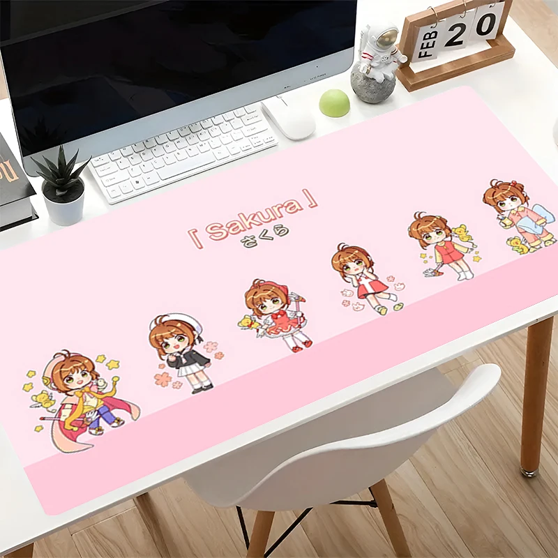 Mouse Pad C-card Captor Sakura office Table Mat Varmilo Keyboard Pad Esports Gaming Accessories kawaii Japanese Anime Mousepad