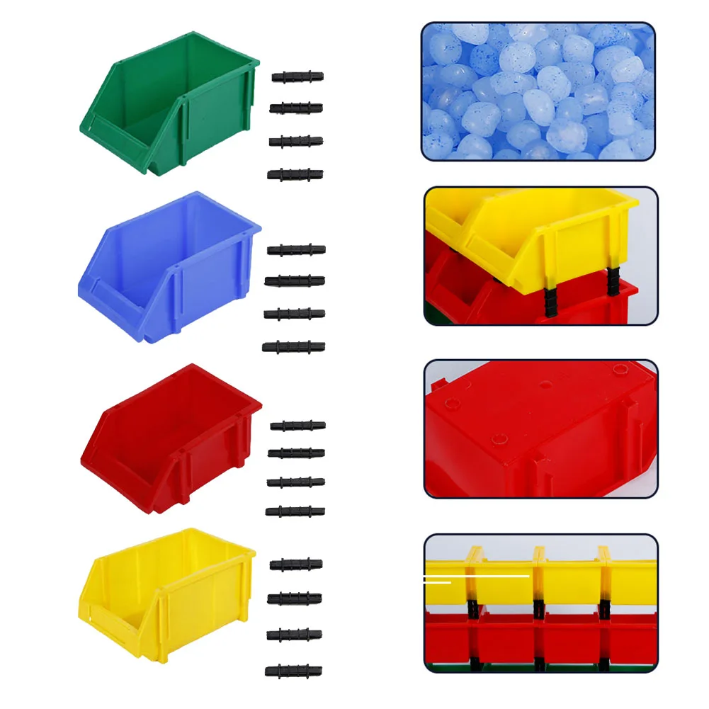 나사 부품 분류 상자, 작업장 선반 플라스틱 부품 상자, 비스듬한 도구 상자, 하드웨어 분류 상자