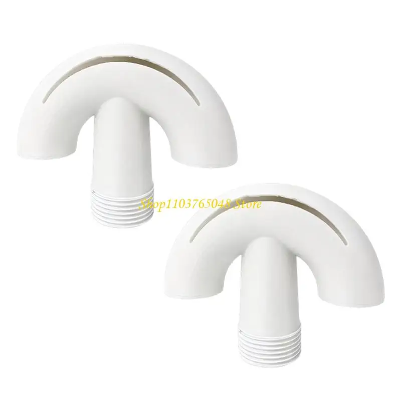 R53E Swim Pool Water Feature Aerator Nozzle 3/4Inch Threaded ABS Head for Home and Commercial Pool Return Outlet Sprays Use