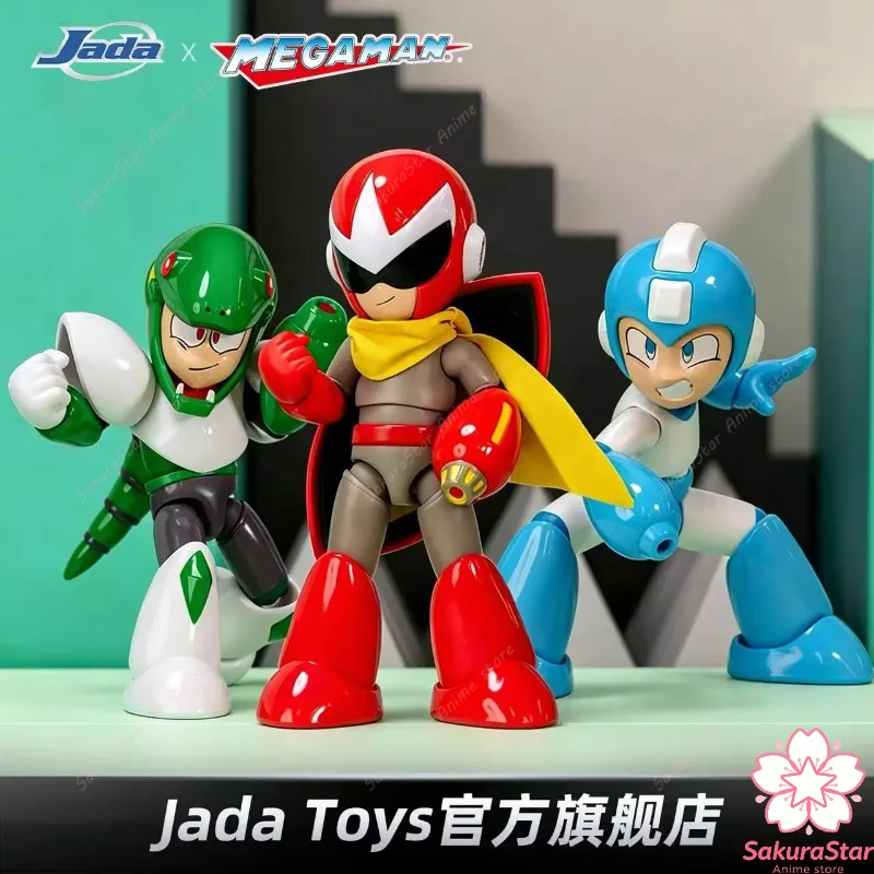 【Auf Lager】1/12 Jada Toys Mega Man Gemini Laser Snake Man Bruce Actionfigur, Sammlerstück, Spielzeug, Geschenk
