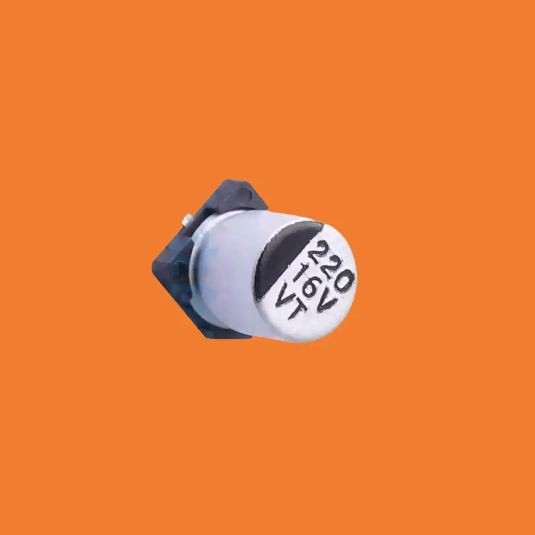 5PCS/SMD Capacitor Eletrolítico de Alumínio CAP-SMD-BD6.3-L6.6-W6.6-LS7. 4 220uF 12V ou mais