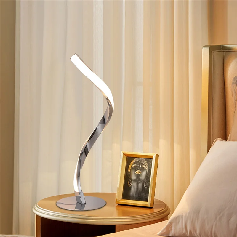 B23B 1 قطعة بسيطة القراءة الجدول مصباح التوصيل والتشغيل أباجورة لغرفة النوم مطعم الولايات المتحدة التوصيل #5