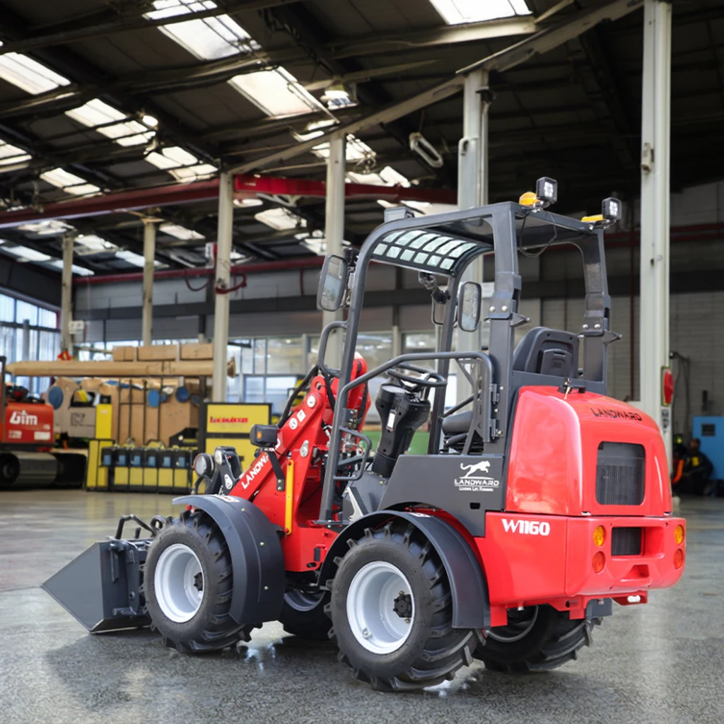

Small Agricultural Loading Machinery 4WD All Terrain Ranch Material Loading Truck High Quality Diesel Loader Customized For Sale