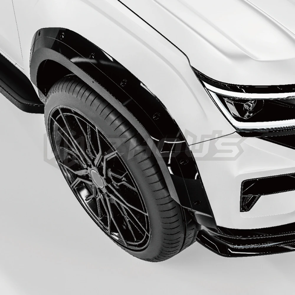 Zhous Design Auto Body Parts Exterior Accessories Car Wide Wheel Arch Fender Flares for Vw Amarok 2024