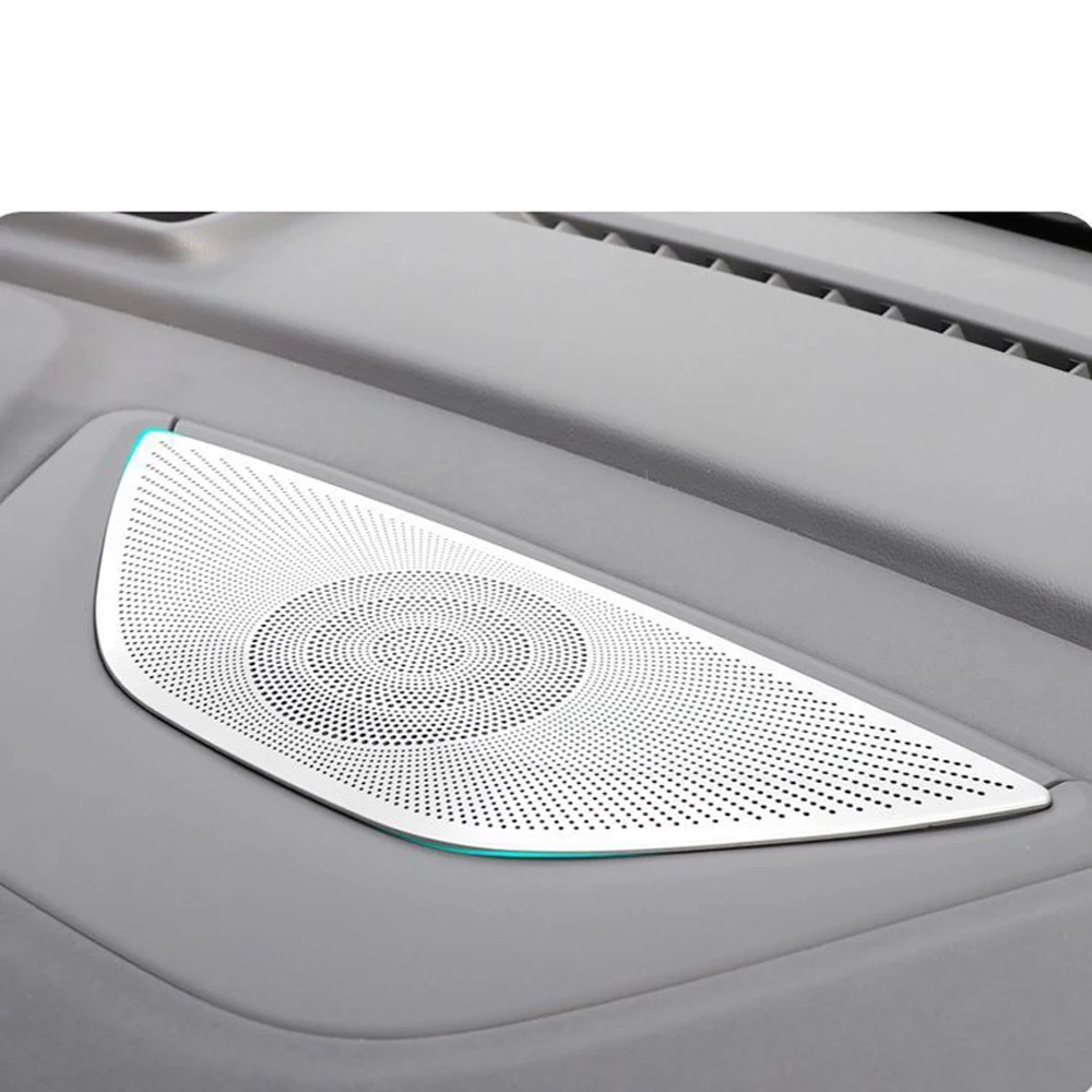 ل DongFeng voyah حالم 2025 الفولاذ المقاوم للصدأ لوحة القيادة الوسطى غطاء القرن تقليم السيارات الداخلية ملصق السيارات قرون لوحة #6