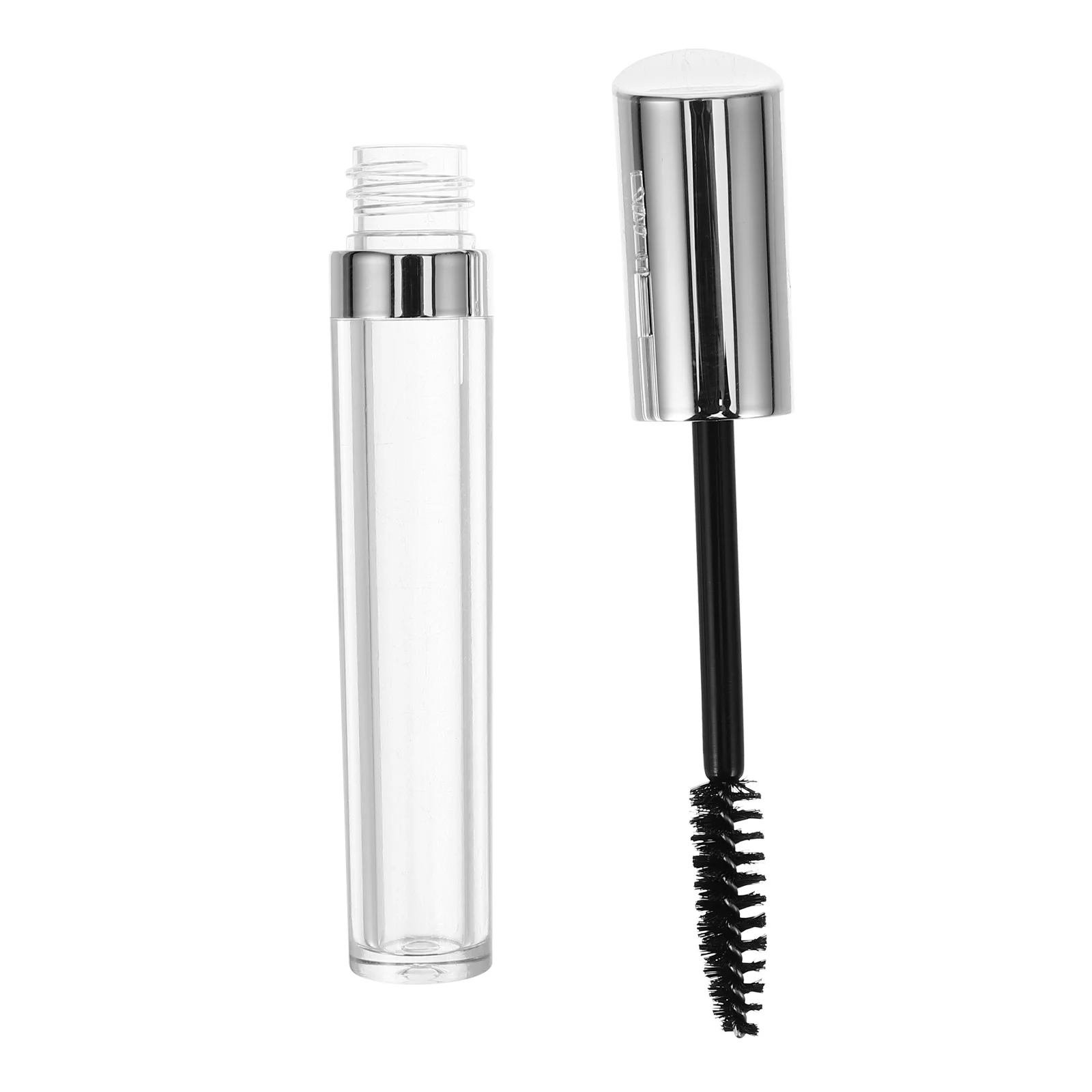 Tube de Mascara vide de 3Ml, récipient transparent rechargeable pour cils, taille de voyage Portable pour bricolage, crème pour cils, bouteille réutilisable pour femmes