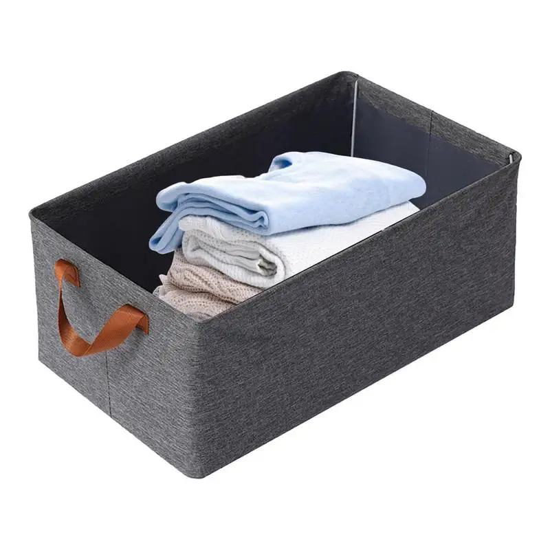 Wardrobe Boxes Washable Foldable Storage Bins Storage Bins Clothes Organizer for Sweaters Jeans Legging T-Shirt Thin Jacket