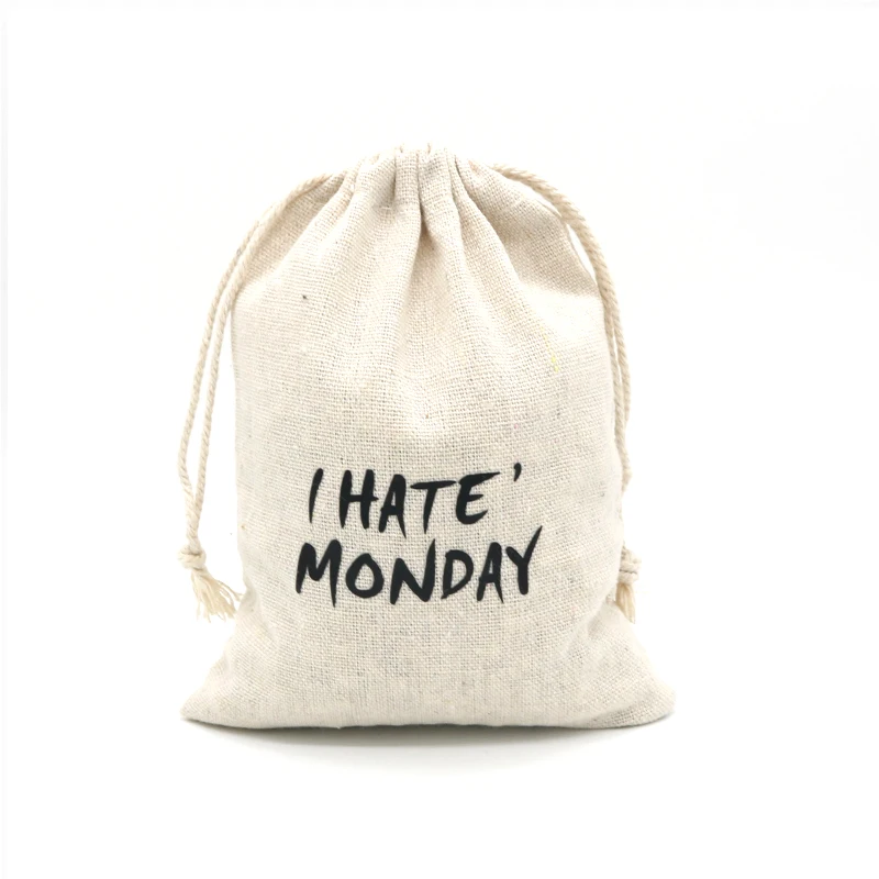 custom high quality linen bags jewelry drawstring bag gift bag for toiletry jewelry storage and packaging bag