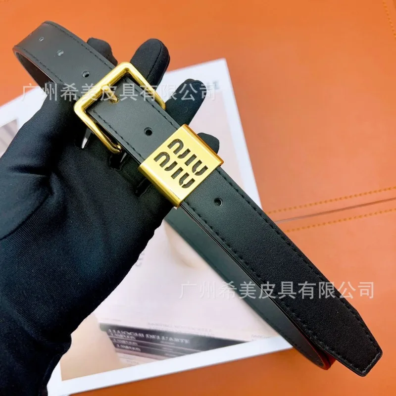 

New Needle Buckle Letter Waist Belt for Women, Fashionable Light Luxury Versatile Belt with Suit Jeans and Women's Thin Belt