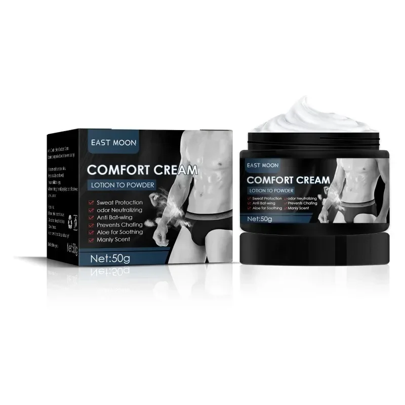 Men's Comfort Deodorant Cream Body Odor Underarm Deodor Care Area Remove Armpit Odor Anti Chafing Sweaty Relief Lasting Aroma