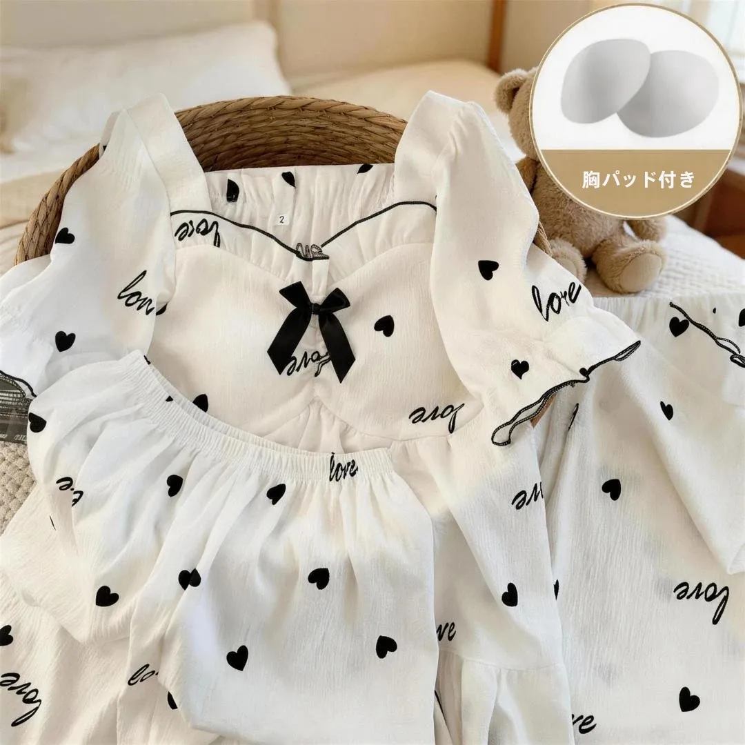 ropa-de-dormir-transpirable-de-algodon-cloud-para-mujer-ropa-de-verano-para-el-hogar-conjunto-de-tres-piezas-con-nudo-de-corazon-ropa-interior-comoda