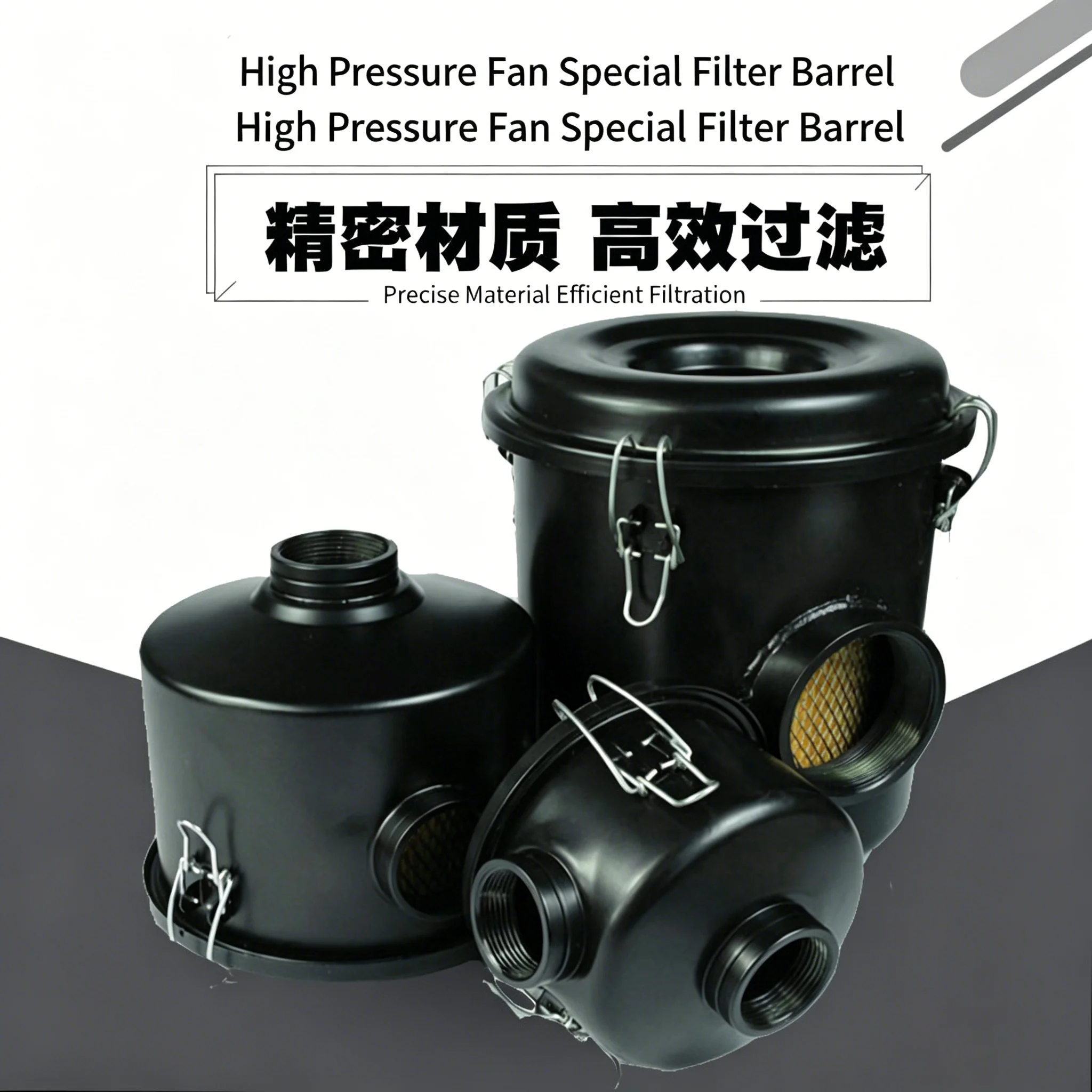 Filter Male Female 1/2 3/8 3/4 Thread Air Pressure Blower Vacuum Pump Intake Dust Filter Element F002 F003 F004 F006
