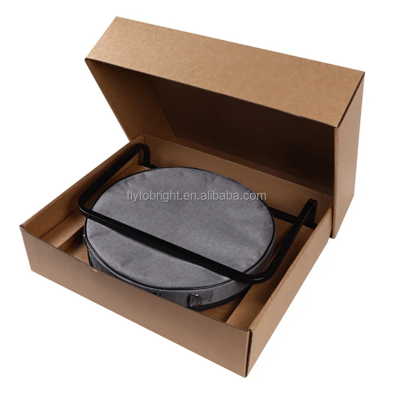 In Stock 16 Inch Stainless Steel Double Layer Handpan Tongue Drum Steel Pan Percussion Musical Instrument Stand for Beginner view 5