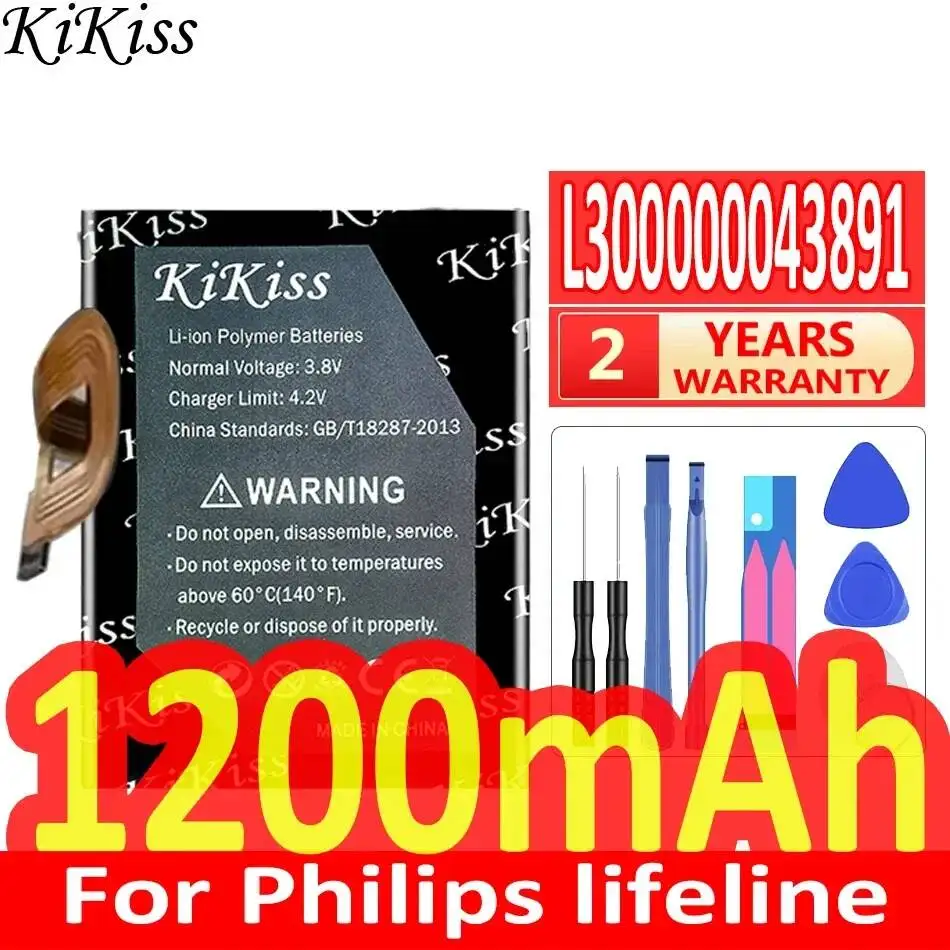 For Philips Lifeline Emergency Call Device Battery High Performance Stable 1200mAh L300000043891 Lifeline