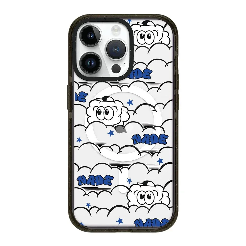 

Magsafe Acrylic Cartoon Cloud Phone Case Cover for IPhone 11 12 13 14 15 Pro Max Case for IPhone 14 Pro Max